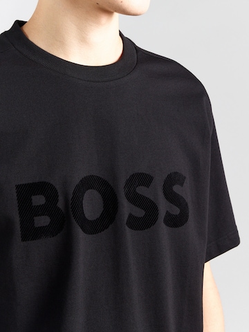 juoda BOSS Marškinėliai 'Iconic'