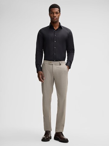 STRELLSON Regular fit Button Up Shirt 'Chris' in Black