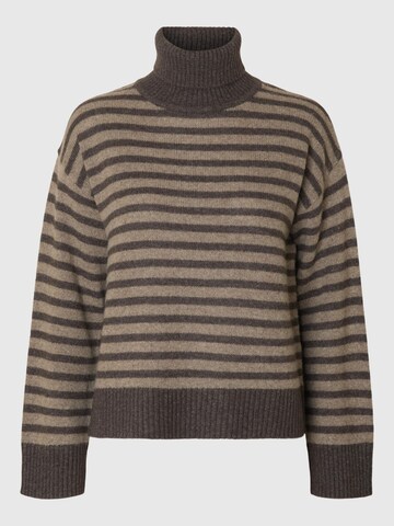 SELECTED FEMME Sweater in Brown