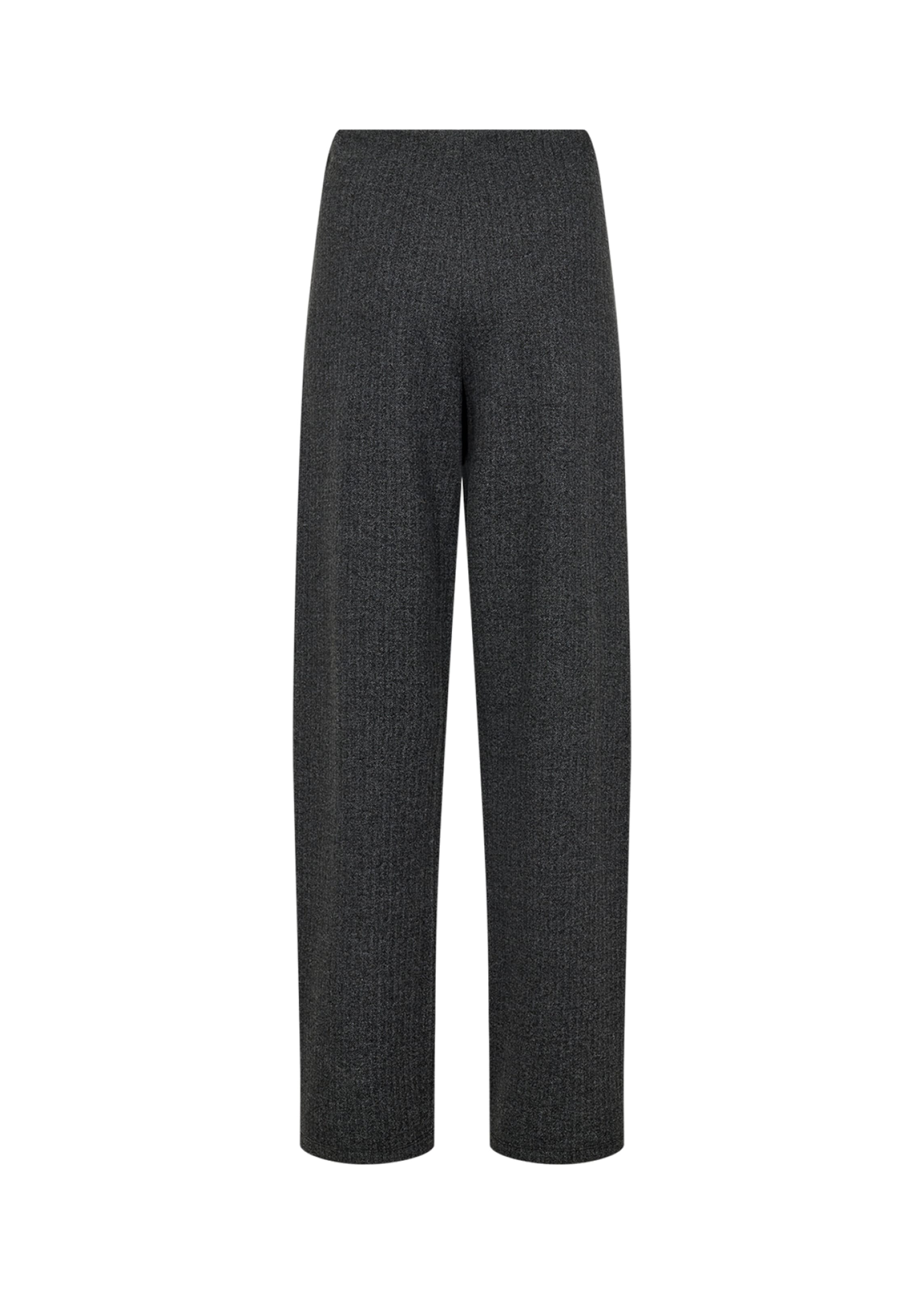 Soyaconcept Wide Leg Hose in Grau: Vorderseite