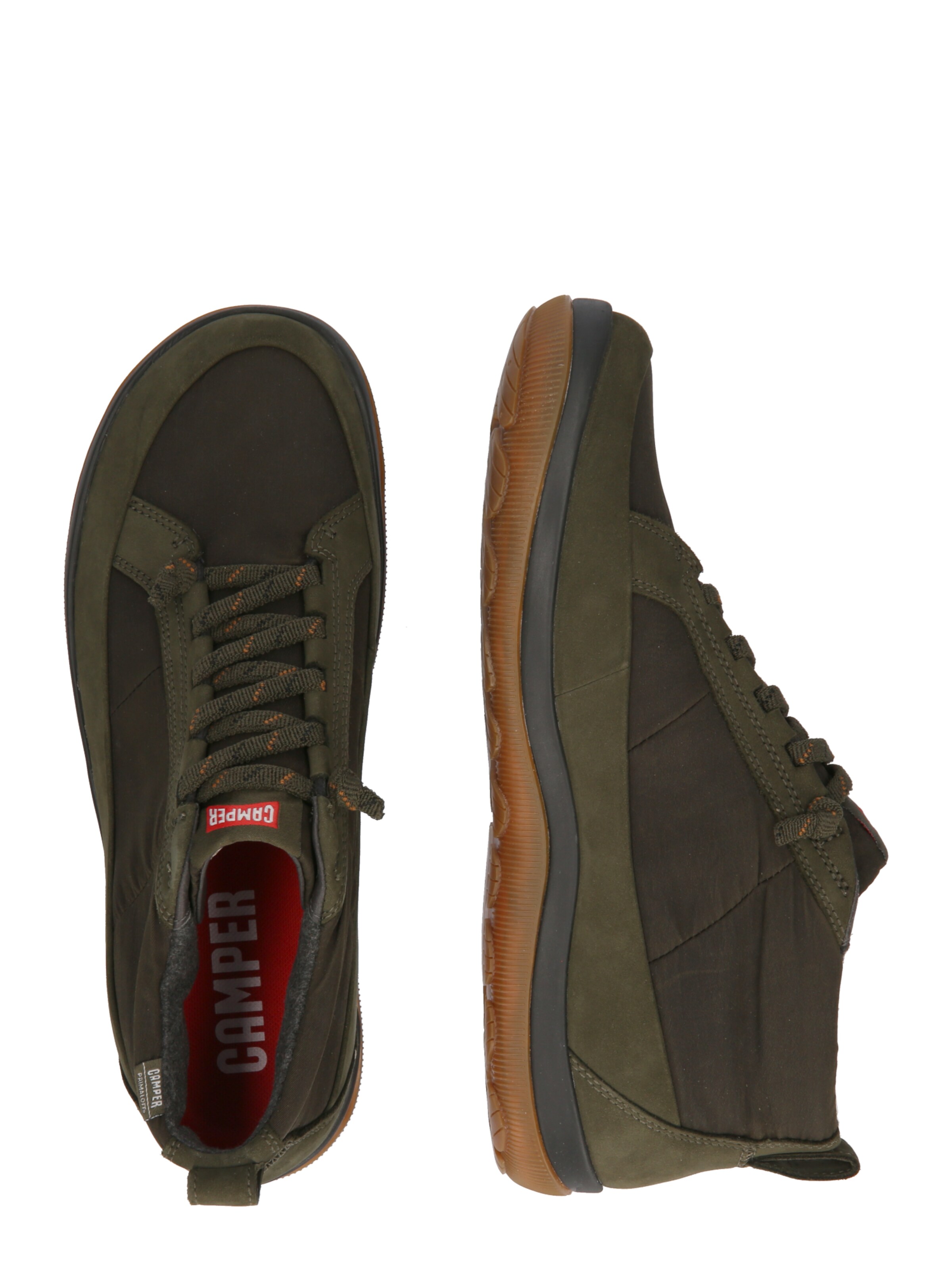 CAMPER Schnürboots in Grün