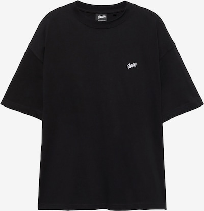 Pull&Bear Paita 'STWD' värissä musta / valkoinen, Tuotenäkymä