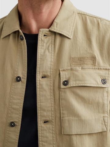 Regular fit Camicia 'Shirt with short sleeves and garment-dye wash' di PME Legend in verde
