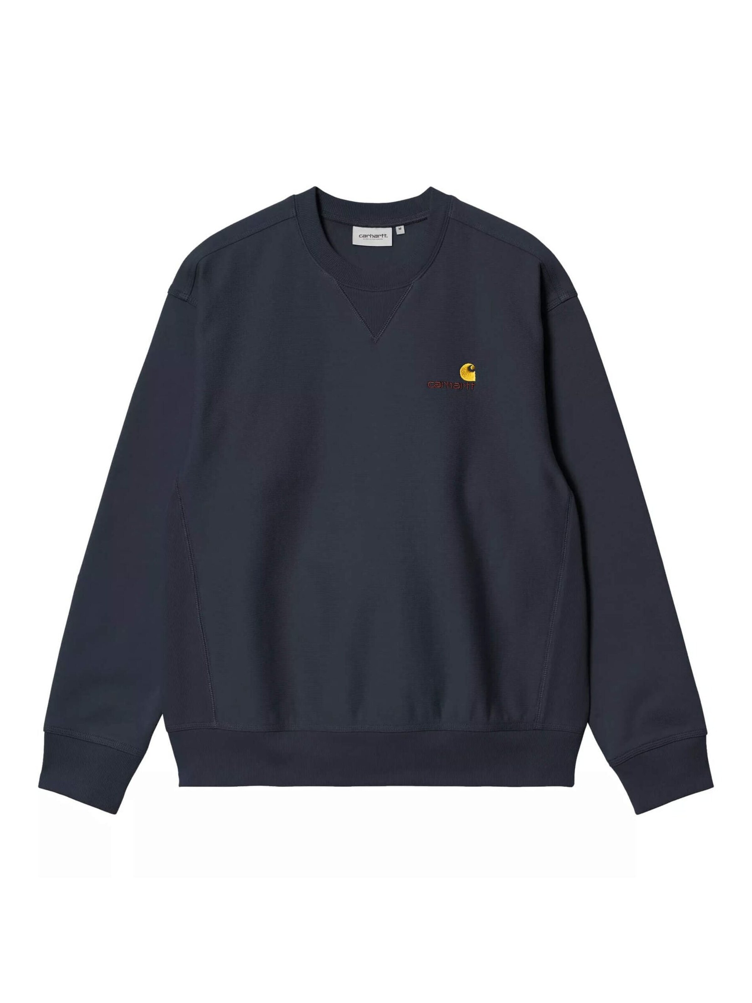 Carhartt WIP Pullover 'American Script'‌‌‌‌‌‌‌‌ in Blau: Vorderseite