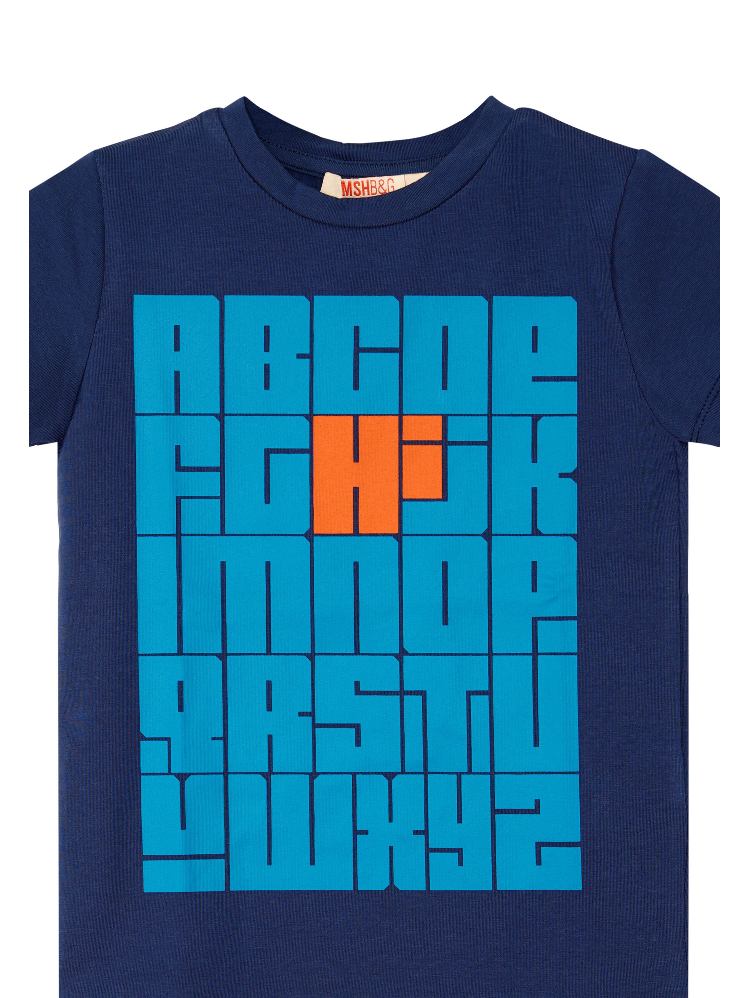 Denokids Trainingspak 'Alphabet' in Blauw