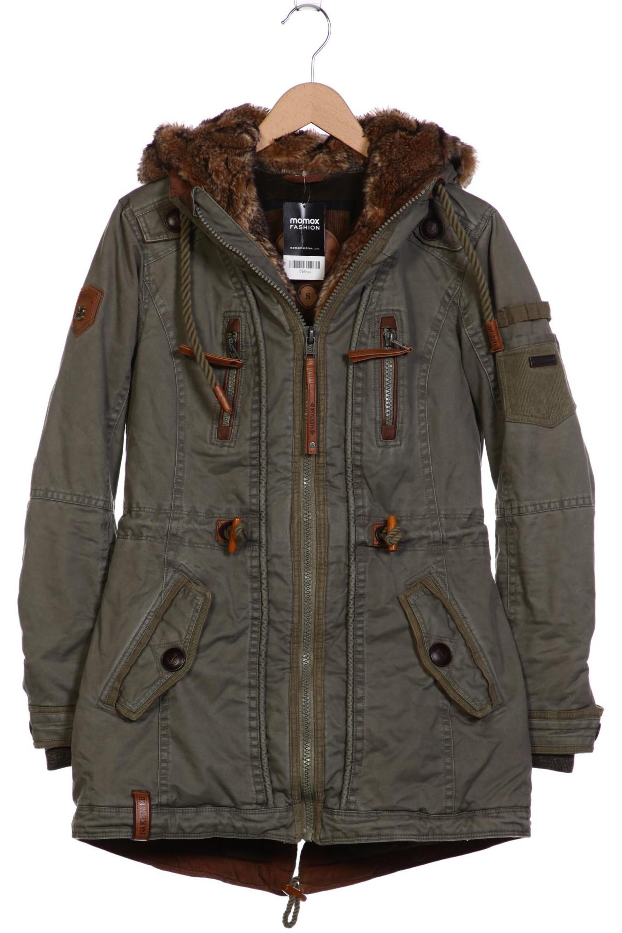 Outerwear Naketano Winterjacke Oliv Naketano Winterjas