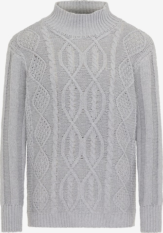 Pull-over Usha en gris : devant