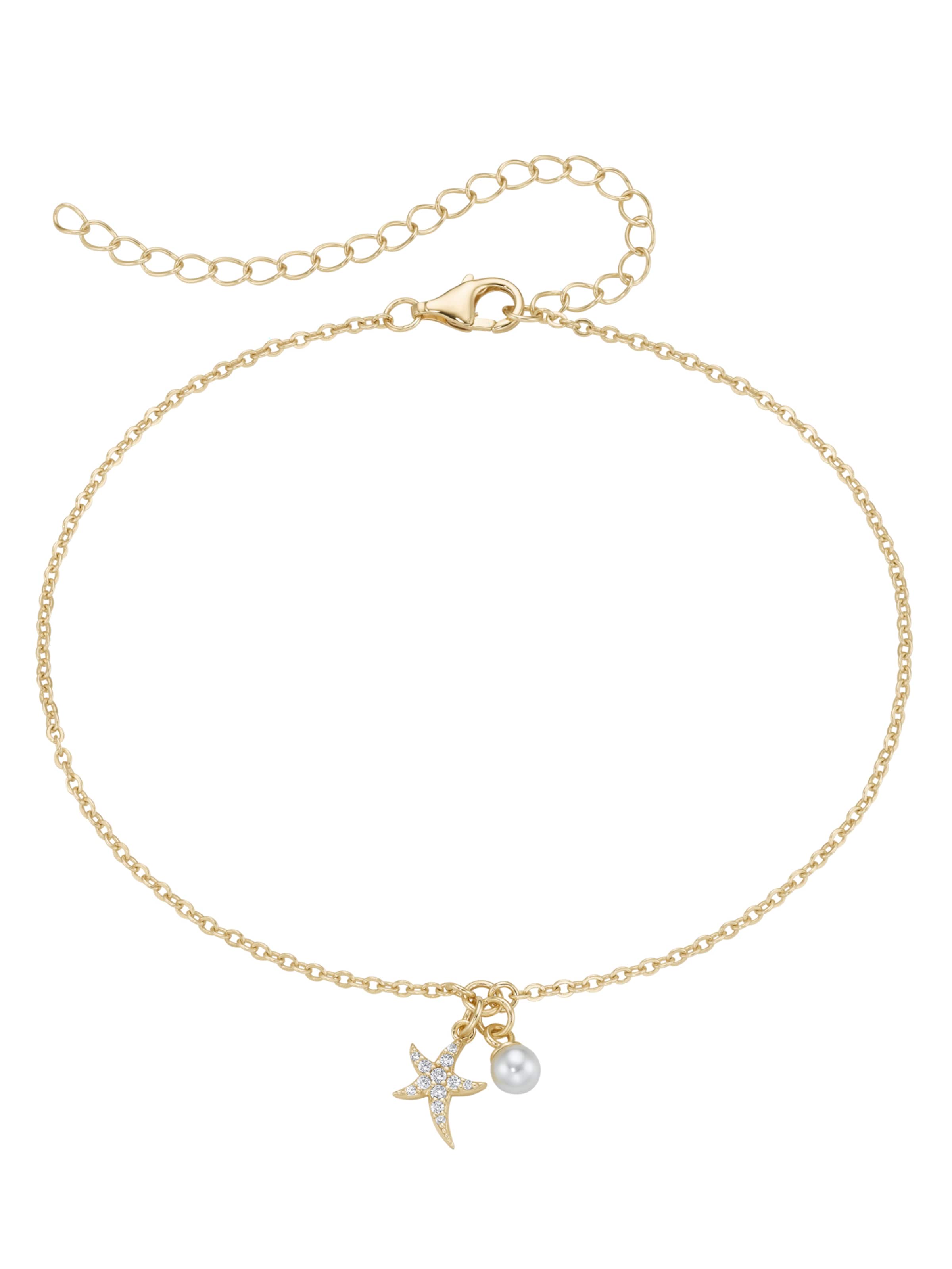 Smart Jewel Voetsieraden in Goud: voorkant