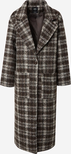 Cotton On Between-Seasons Coat in Dark brown / Light grey, Item view
