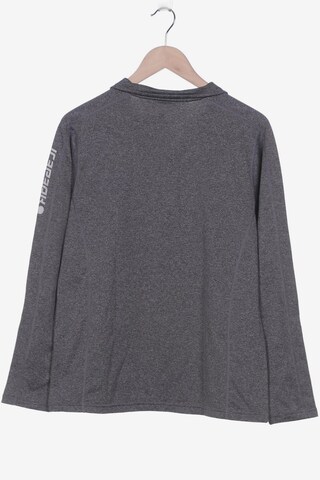 ICEPEAK Sweatshirt & Zip-Up Hoodie in XXL in Grey
