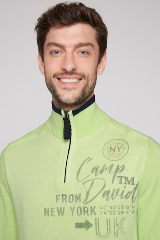 CAMP DAVID Sweatshirt in Green