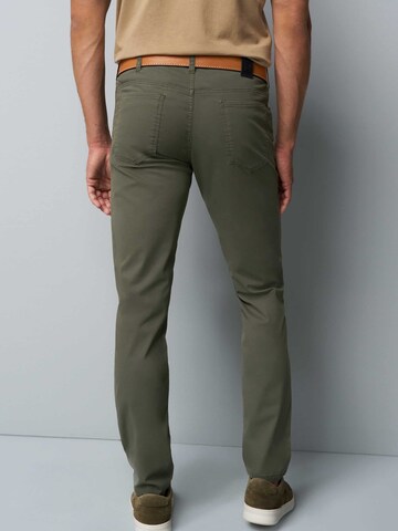 Coupe slim Pantalon 'M5' MEYER en vert