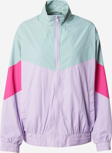 ONLY Between-season jacket 'NELLIE' in Dark green / Purple / Pink, Item view