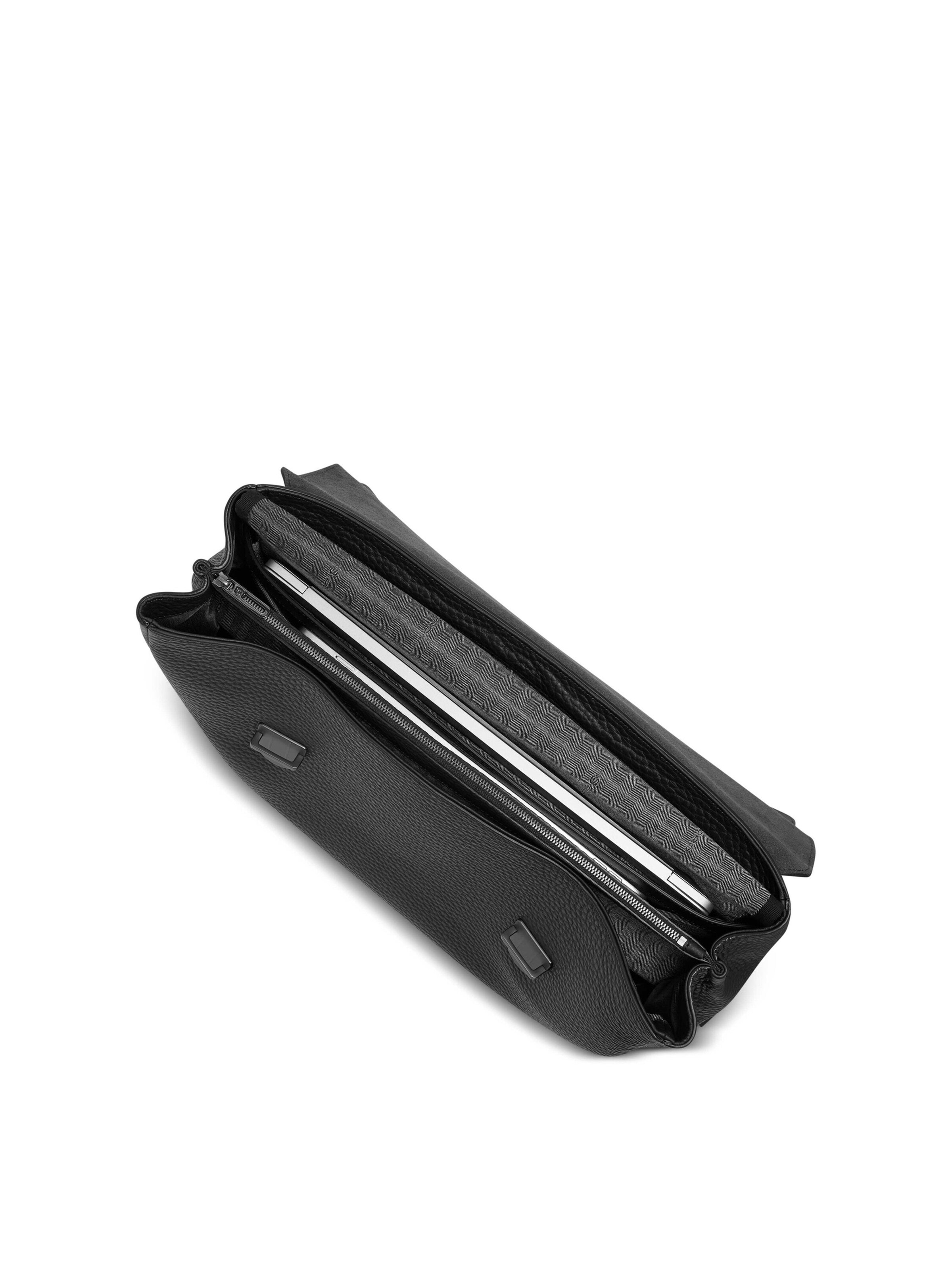 Sac d’ordinateur portable Piquadro en noir