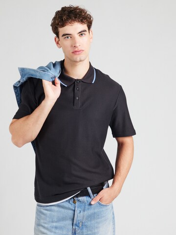 SCOTCH & SODA Póló - fekete: elől