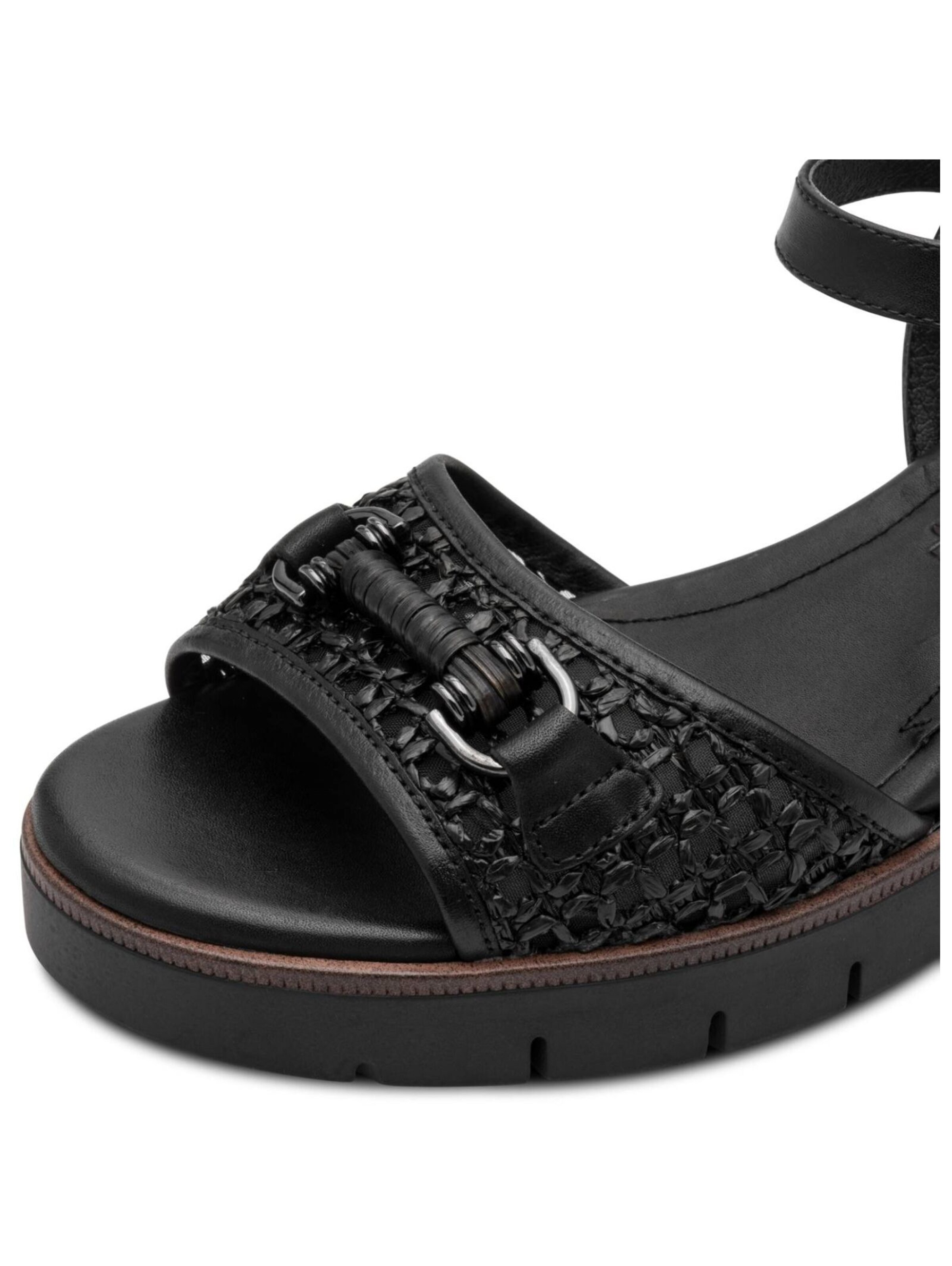 Sandalo di Tamaris in nero