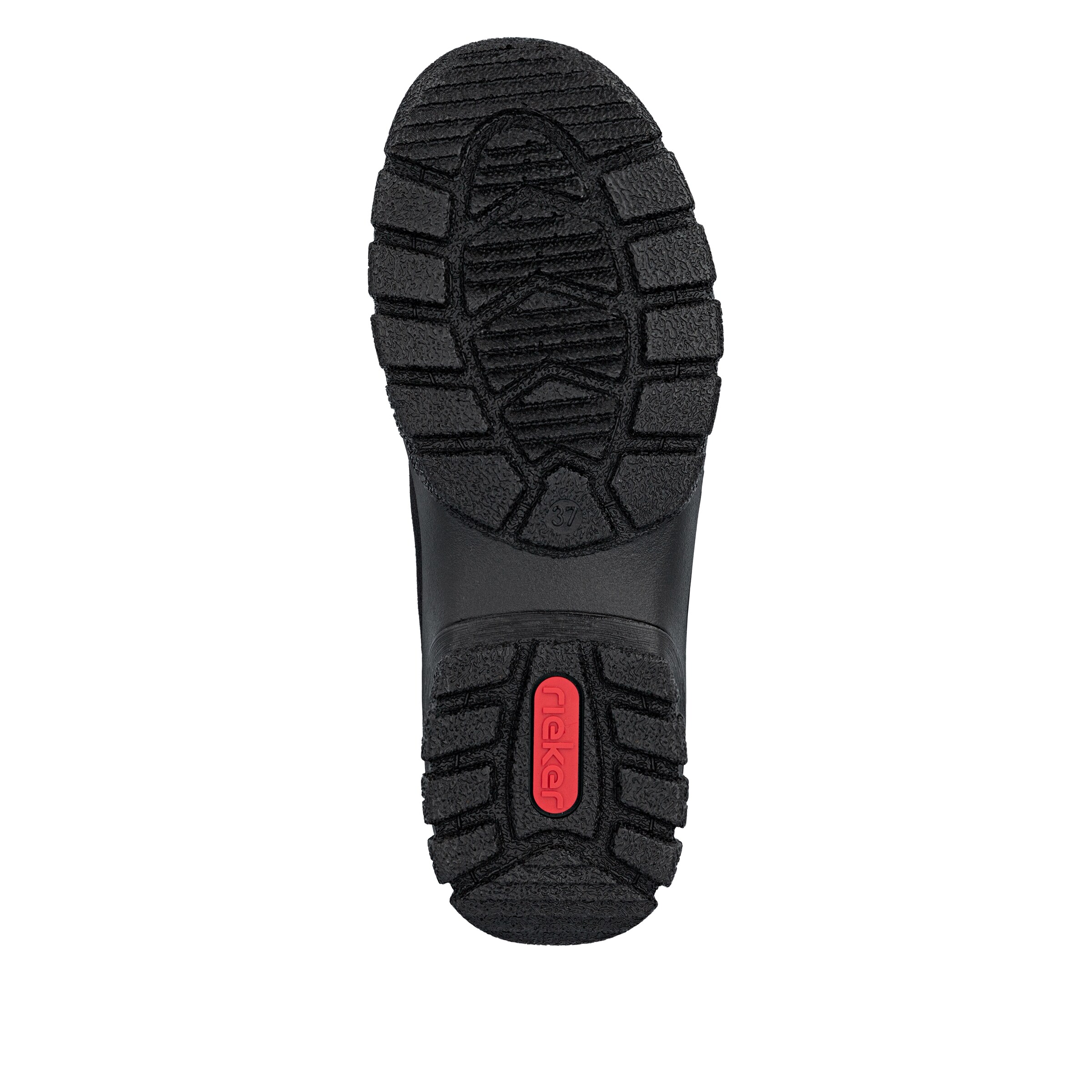 Bottines à lacets Rieker en noir