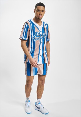 Karl Kani - Camiseta 'Varsity' en azul