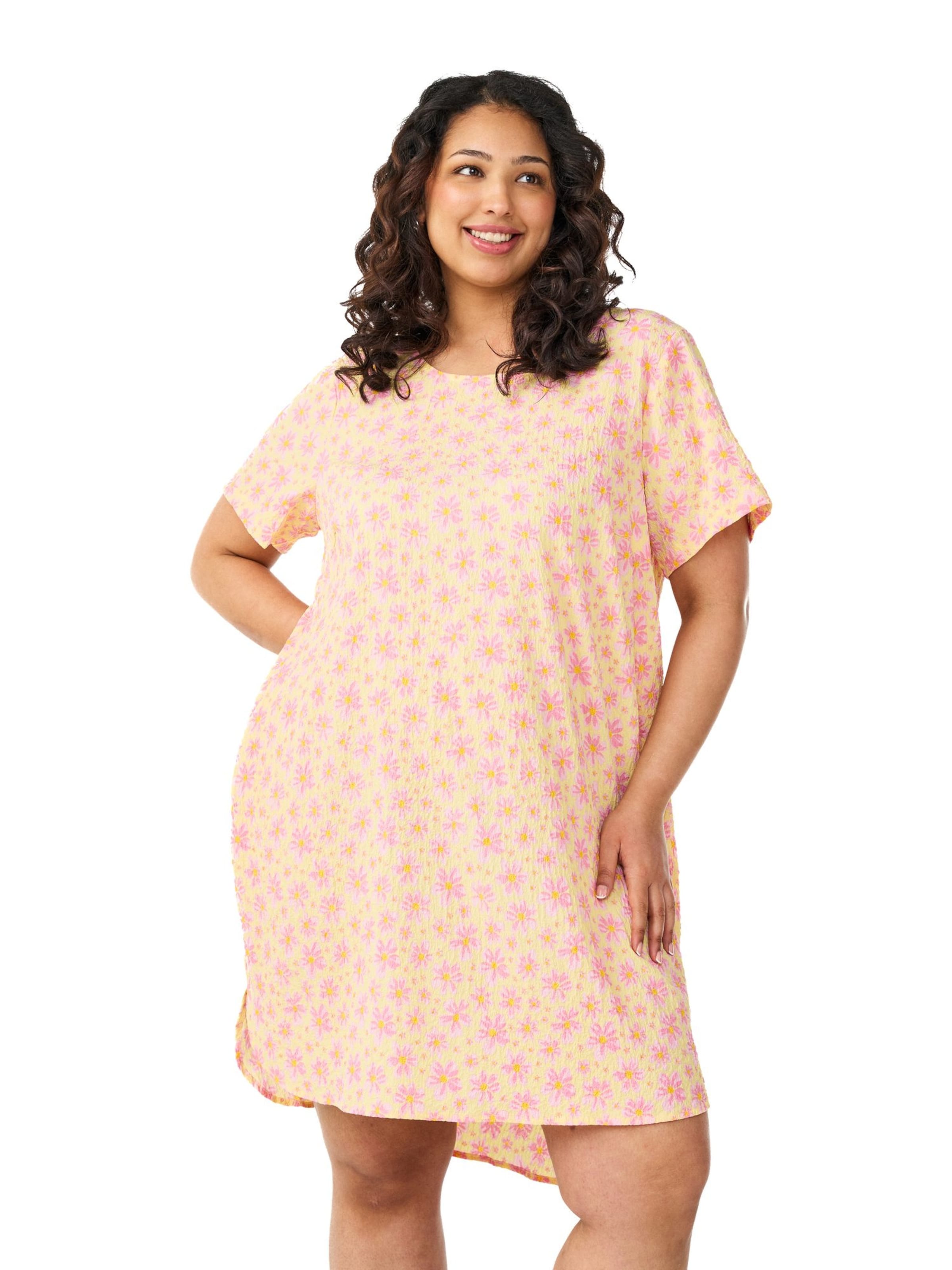 Rochie de vară 'Fltracy' de la Zizzi pe bej: față