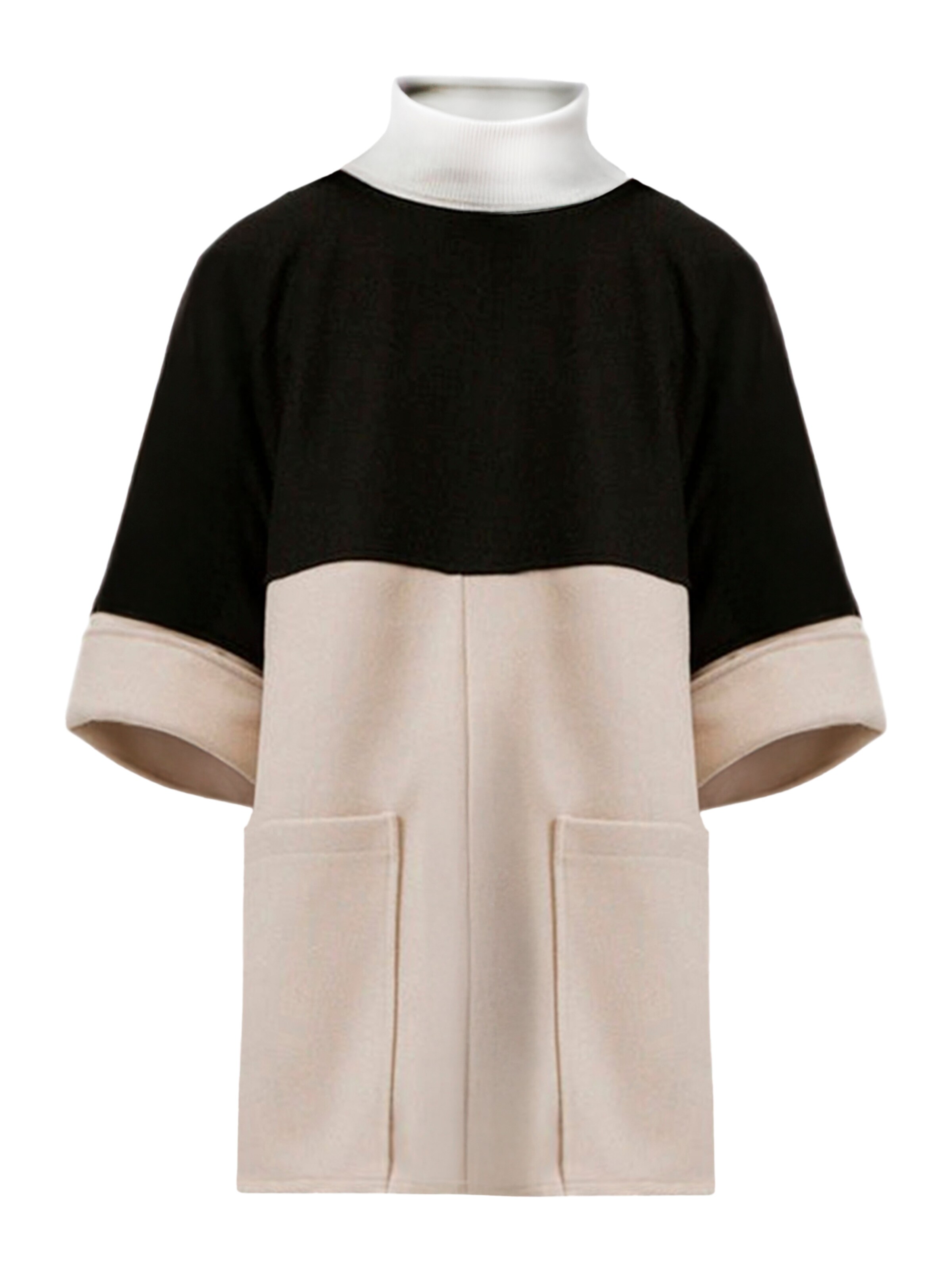 Touche Prive Cape in beige / schwarz, Produktansicht