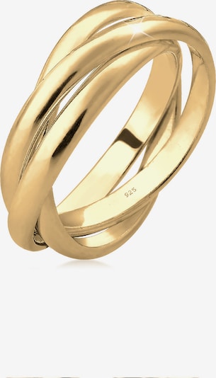 ELLI Ring 'Wickelring' in gold, Produktansicht