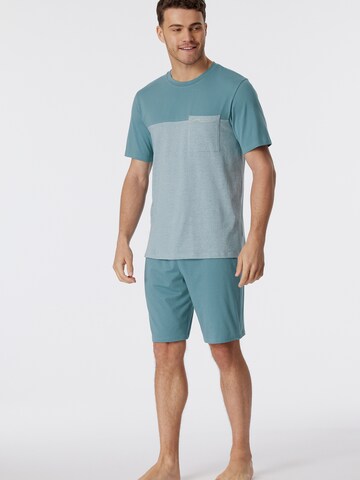 SCHIESSER Shorty '95/5 Nightwear' in Blau: predná strana