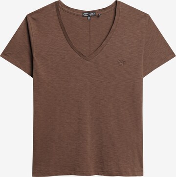 Superdry Shirt in Brown: front
