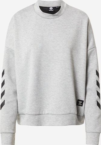 Hummel Sports sweatshirt in Grey: front