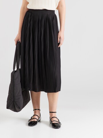 VILA Skirt 'PLIS' in Black: front