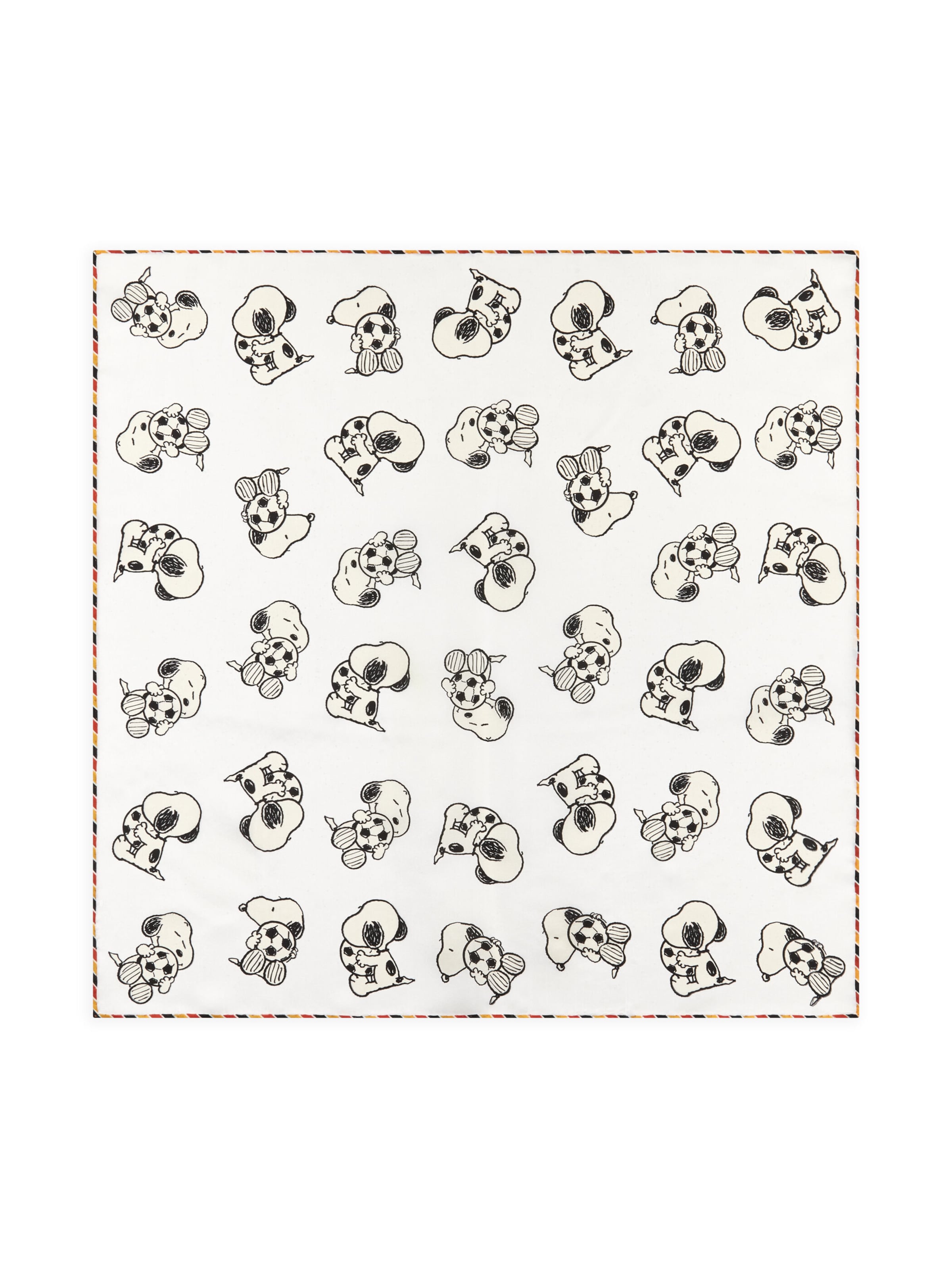 Foulard CODELLO en blanc : devant
