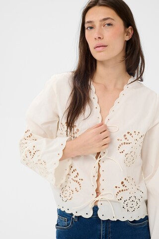 Chemisier 'Anamaria' Part Two en blanc