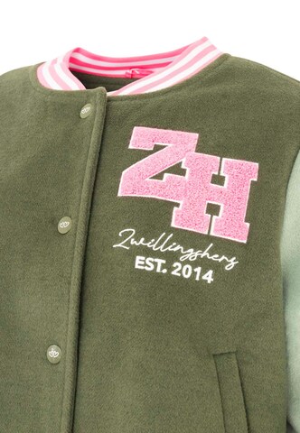 Veste de sport Zwillingsherz en vert