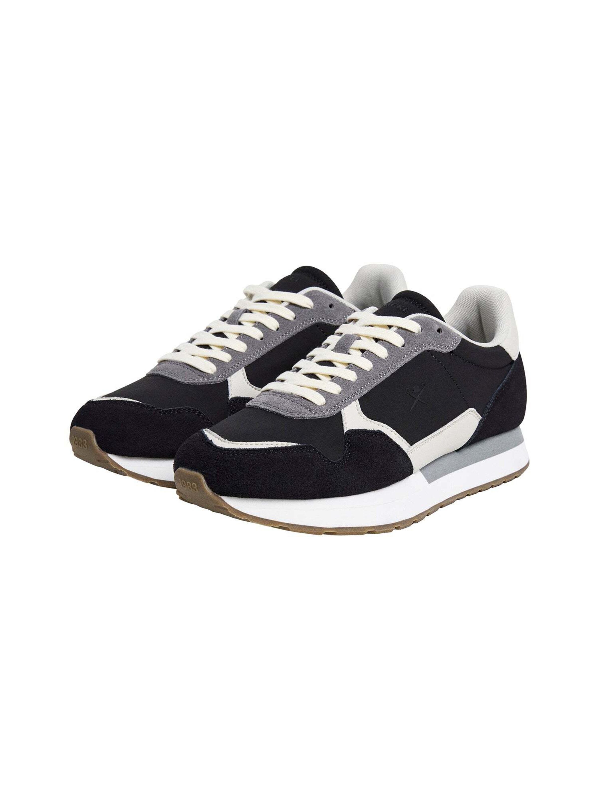 Scarpa stringata 'Vector Device' di Hackett London in nero