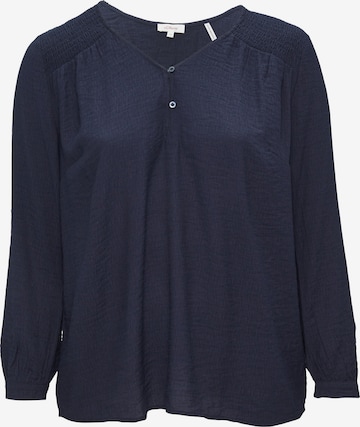 Chemisier s.Oliver en bleu : devant