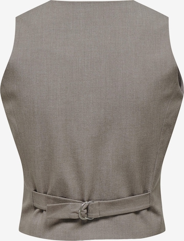 ONLY Suit Vest 'Mavis' in Grey