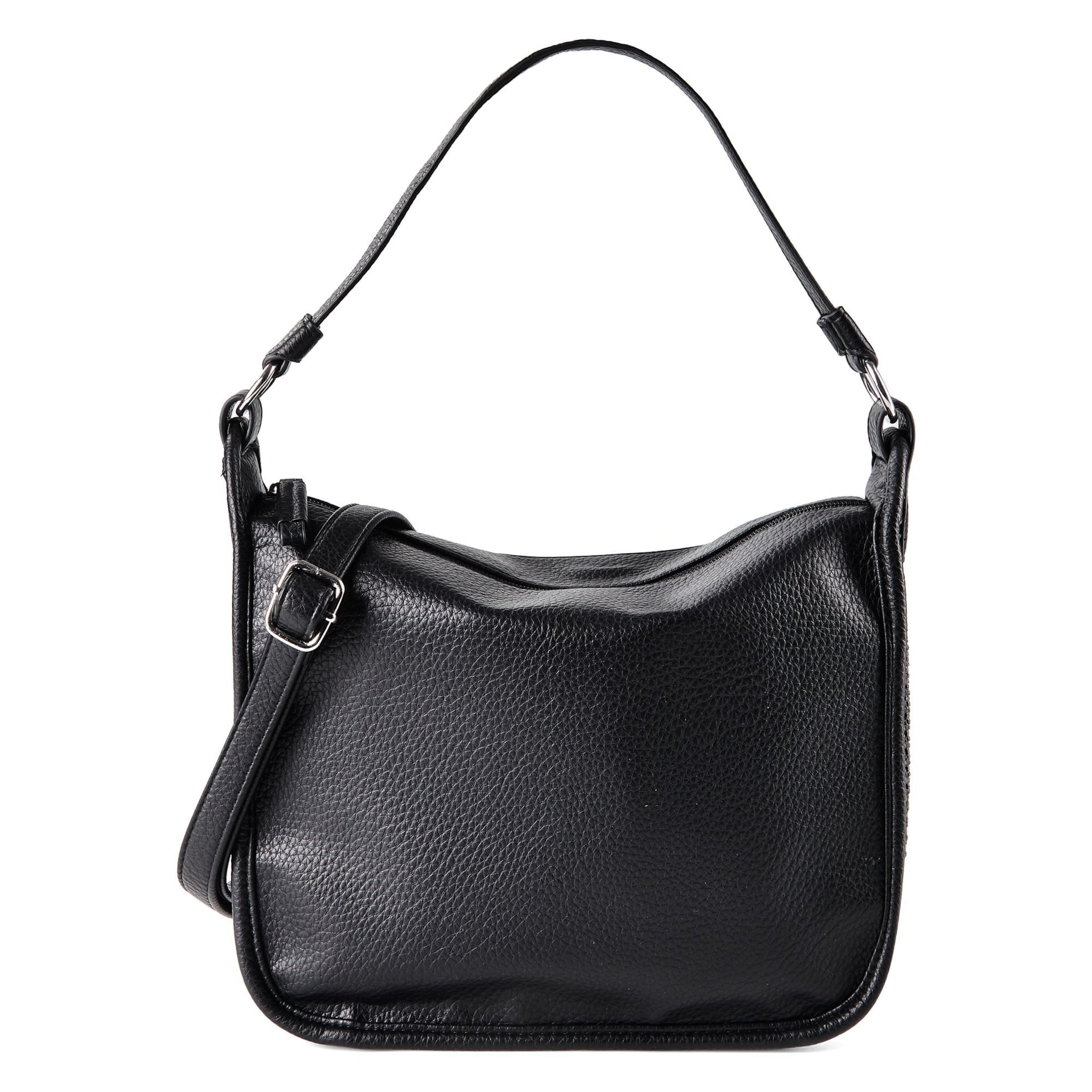 Borsa a spalla 'Evann' di TOM TAILOR in nero: frontale