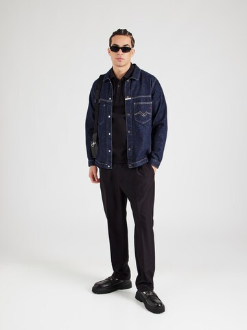 JACK & JONES Shirt 'JJEAustin' in Zwart