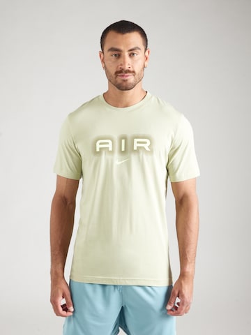 Nike Sportswear Shirt 'AIR' in Groen: voorkant