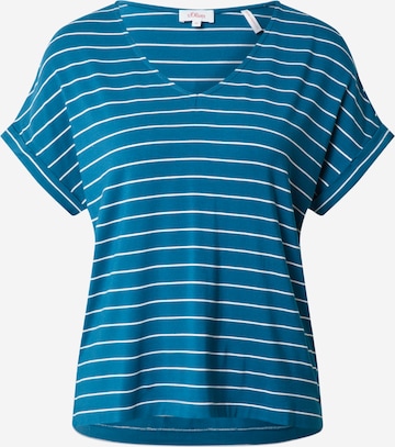 s.Oliver T-Shirt in Blau: predná strana