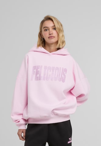 Felicious Collegepaita värissä vaaleanpunainen