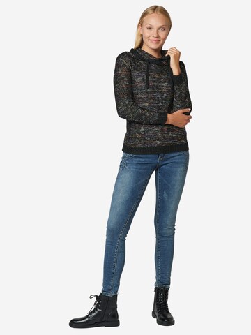 Pull-over KOROSHI en mélange de couleurs