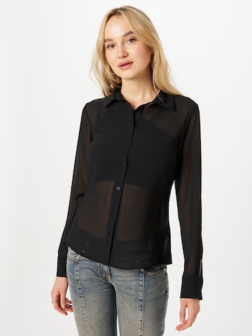 WEEKDAY Blouse 'LUCID' in Black: front