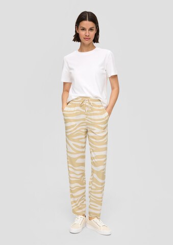 Effilé Pantalon s.Oliver en beige