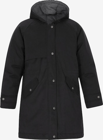 melns DreiMaster Vintage Starpsezonu parka 'Vintage': no priekšpuses