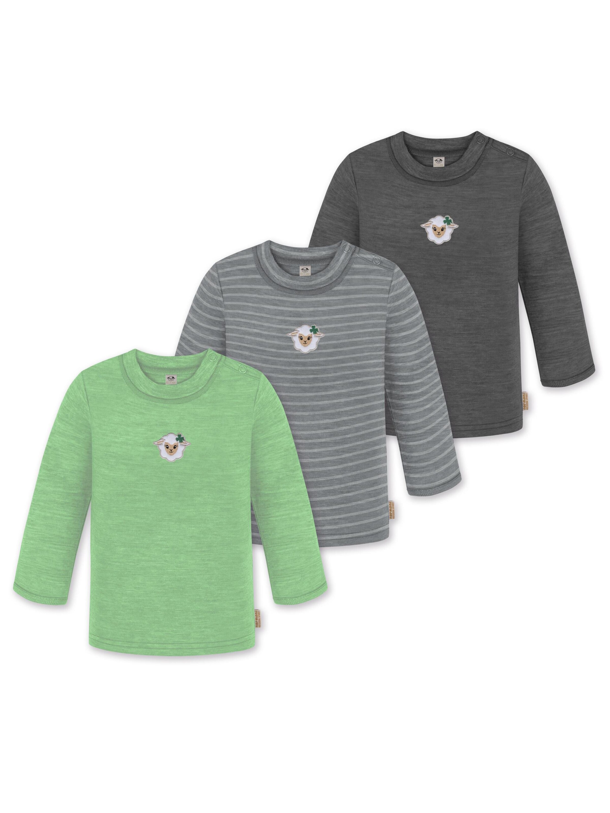 normani Shirt 'Taupo' in Grey: front