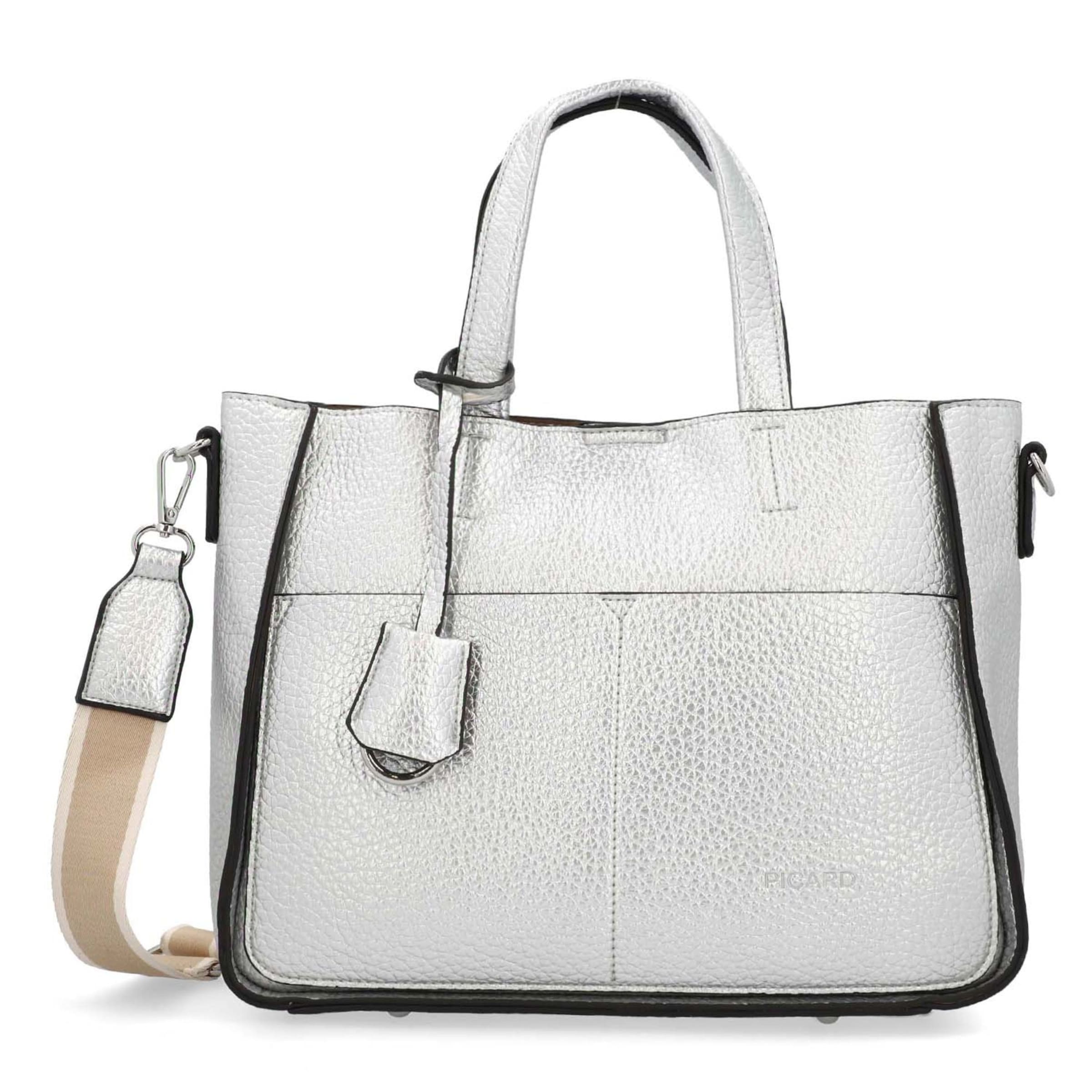 Picard Shopper 'Runway' in Silber: Vorderseite