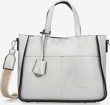 Cabas 'Runway' Picard en argent : devant