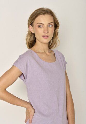 GREENBOMB Shirt in Purple