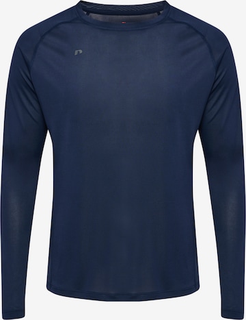 T-Shirt fonctionnel 'Beat' Newline en bleu : devant