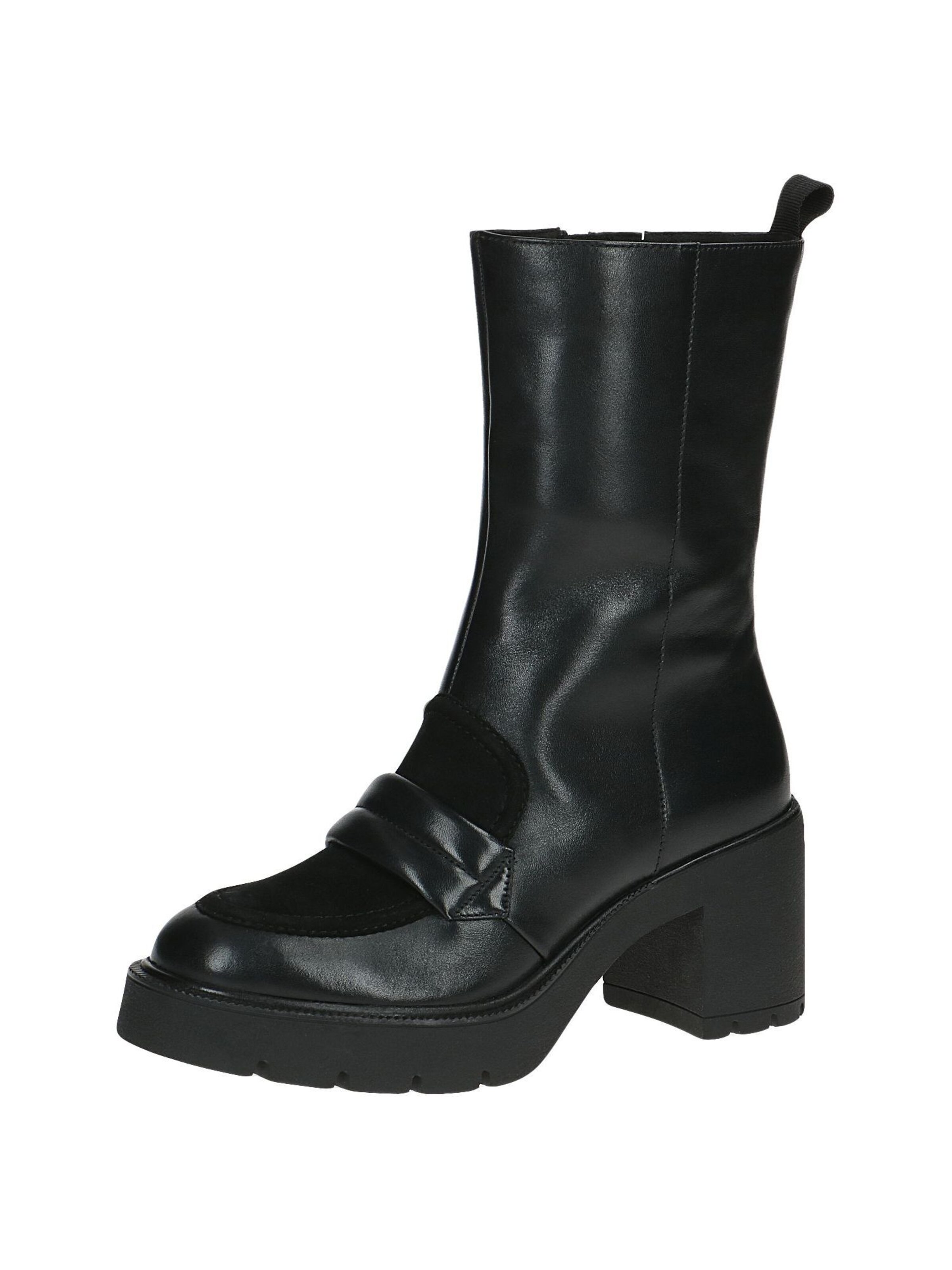 CAPRICE Bottines en noir, Vue avec produit